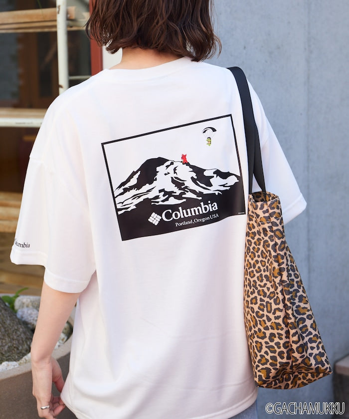 Columbia × FREAK'S STORE x Gachapin Mukku / 三方聯名限定 山系圖像機能快乾 短袖T恤