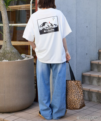 Columbia × FREAK'S STORE x Gachapin Mukku / 三方聯名限定 山系圖像機能快乾 短袖T恤