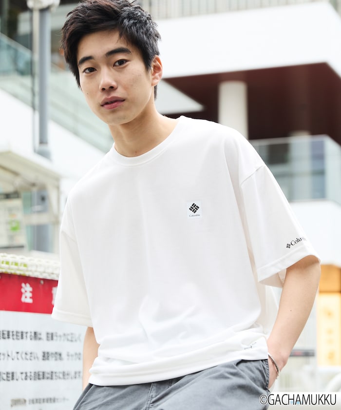 Columbia × FREAK'S STORE x Gachapin Mukku / 三方聯名限定 魚圖案 短袖T恤