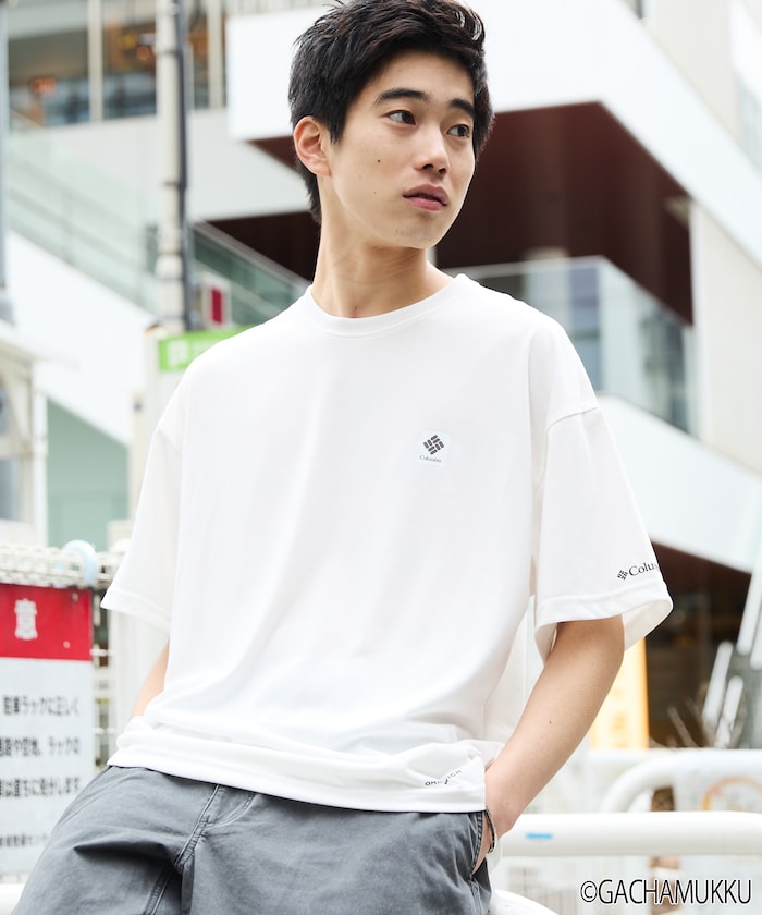 Columbia × FREAK'S STORE x Gachapin Mukku / 三方聯名限定 魚圖案 短袖T恤