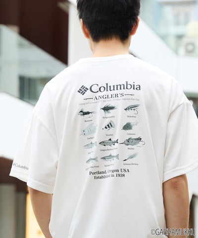 Columbia × FREAK'S STORE x Gachapin Mukku / 三方聯名限定 魚圖案 短袖T恤