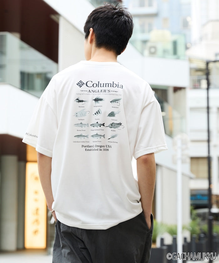 Columbia × FREAK'S STORE x Gachapin Mukku / 三方聯名限定 魚圖案 短袖T恤