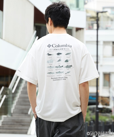 Columbia × FREAK'S STORE x Gachapin Mukku / 三方聯名限定 魚圖案 短袖T恤