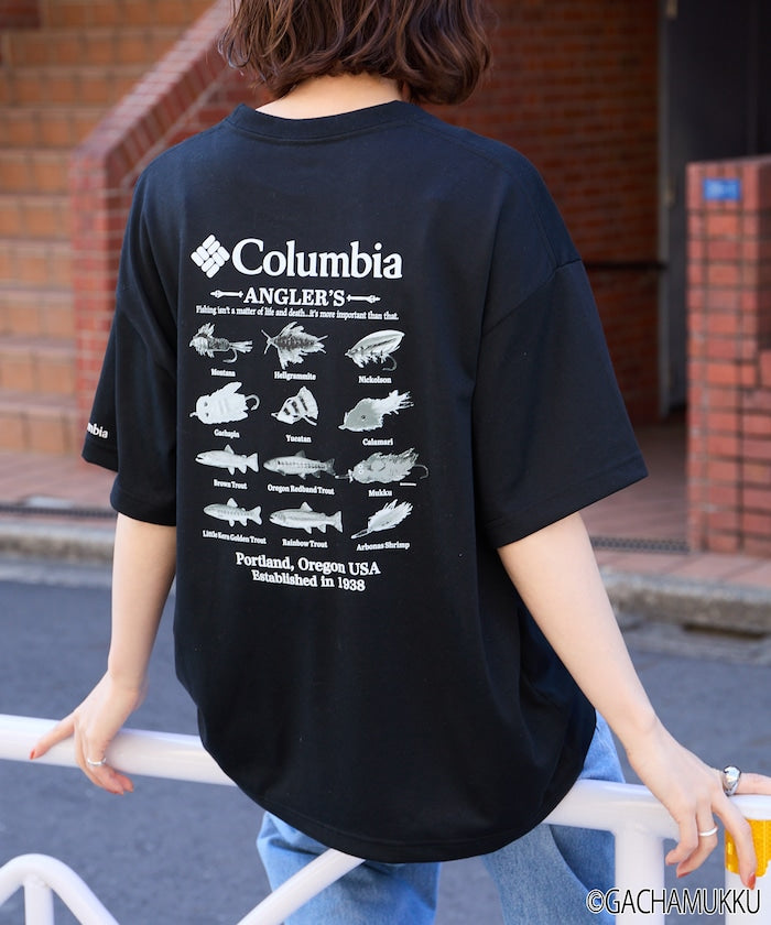 Columbia × FREAK'S STORE x Gachapin Mukku / 三方聯名限定 魚圖案 短袖T恤