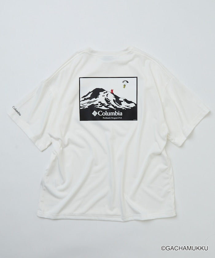 Columbia × FREAK'S STORE x Gachapin Mukku / 三方聯名限定 山系圖像機能快乾 短袖T恤