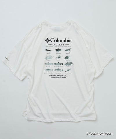 Columbia × FREAK'S STORE x Gachapin Mukku / 三方聯名限定 魚圖案 短袖T恤
