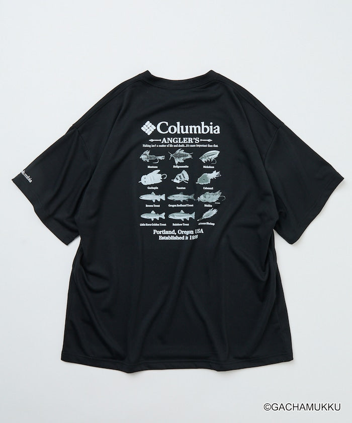 Columbia × FREAK'S STORE x Gachapin Mukku / 三方聯名限定 魚圖案 短袖T恤