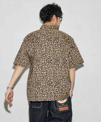 RED KAP × FREAK'S STORE / 半拉鍊工裝短袖 開襟衫