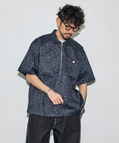 RED KAP × FREAK'S STORE / 半拉鍊工裝短袖 開襟衫