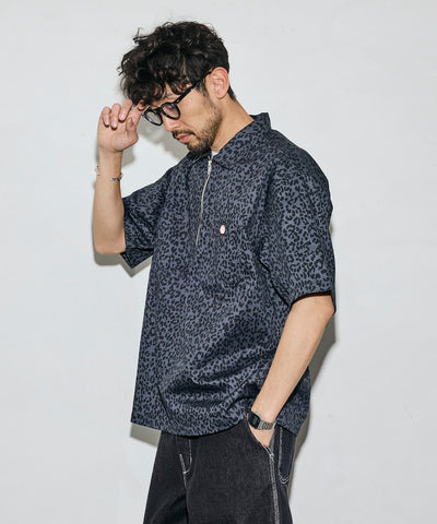 RED KAP × FREAK'S STORE / 半拉鍊工裝短袖 開襟衫