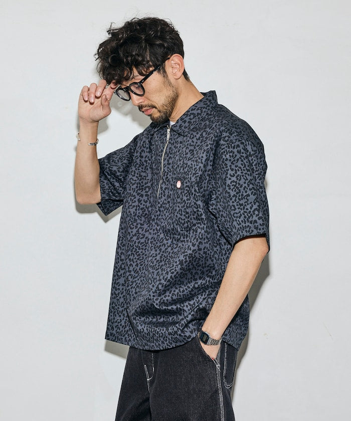 RED KAP × FREAK'S STORE / 半拉鍊工裝短袖 開襟衫