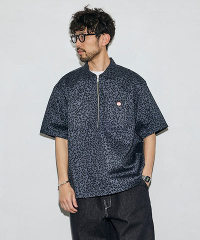 RED KAP × FREAK'S STORE / 半拉鍊工裝短袖 開襟衫
