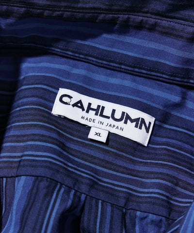 CAHLUMN Broadcloth Shirt / 高密度純棉 條紋襯衫