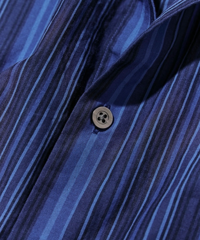CAHLUMN Broadcloth Shirt / 高密度純棉 條紋襯衫