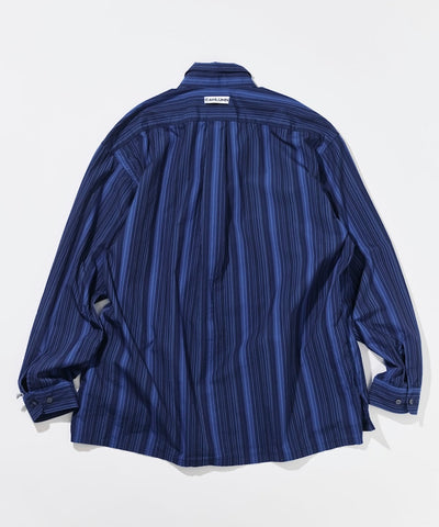 CAHLUMN Broadcloth Shirt / 高密度純棉 條紋襯衫