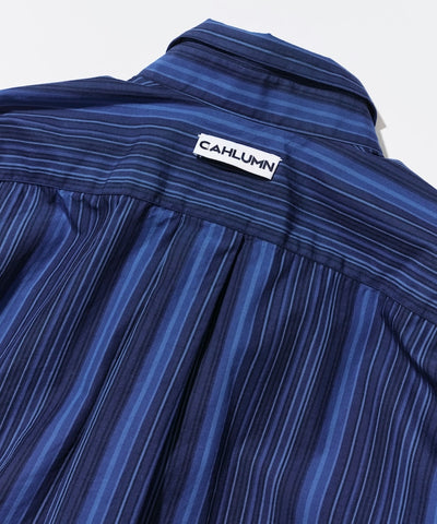 CAHLUMN Broadcloth Shirt / 高密度純棉 條紋襯衫