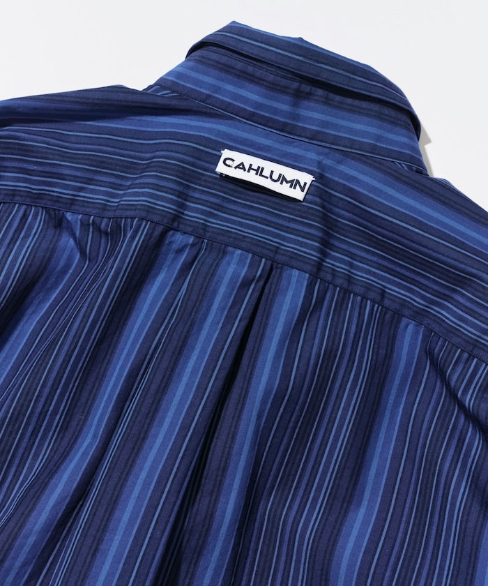 CAHLUMN Broadcloth Shirt / 高密度純棉 條紋襯衫