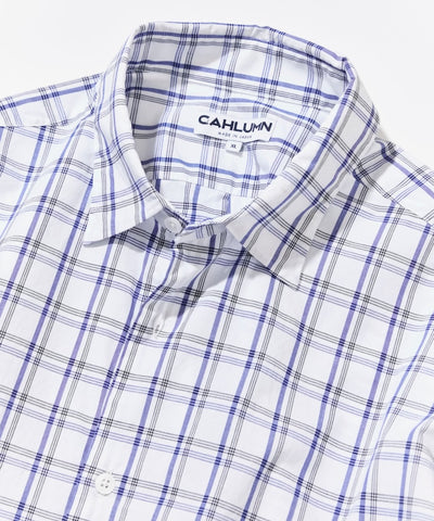 CAHLUMN Broadcloth Shirt / 高密度棉質  格紋襯衫