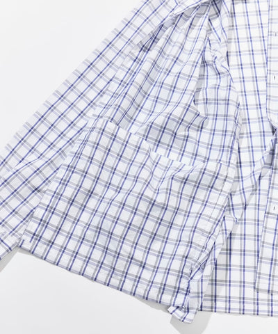 CAHLUMN Broadcloth Shirt / 高密度棉質  格紋襯衫