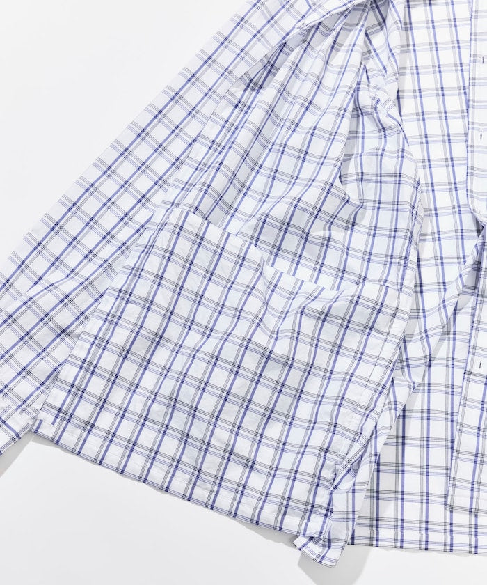 CAHLUMN Broadcloth Shirt / 高密度棉質  格紋襯衫
