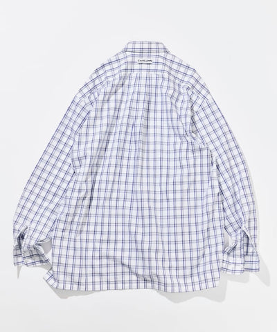 CAHLUMN Broadcloth Shirt / 高密度棉質  格紋襯衫