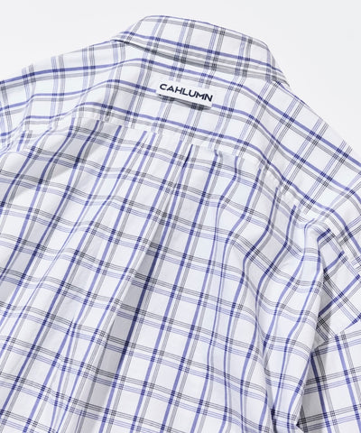CAHLUMN Broadcloth Shirt / 高密度棉質  格紋襯衫