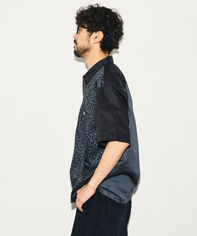 RED KAP × FREAK'S STORE / 半拉鍊工裝短袖 開襟衫
