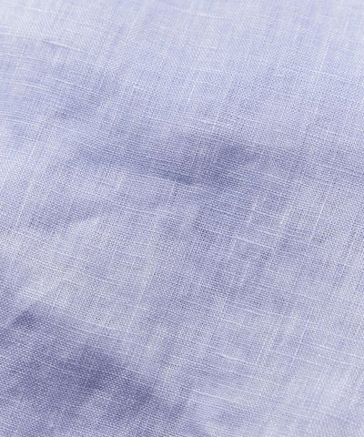 CAHLUMN Linen Open Collar Long Sleeve Shirt / 亞麻開領長袖襯衫