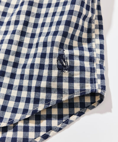 NAUTICA JP / 水洗 格紋 短袖襯衫