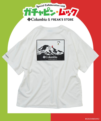 Columbia × FREAK'S STORE x Gachapin Mukku / 三方聯名限定 山系圖像機能快乾 短袖T恤
