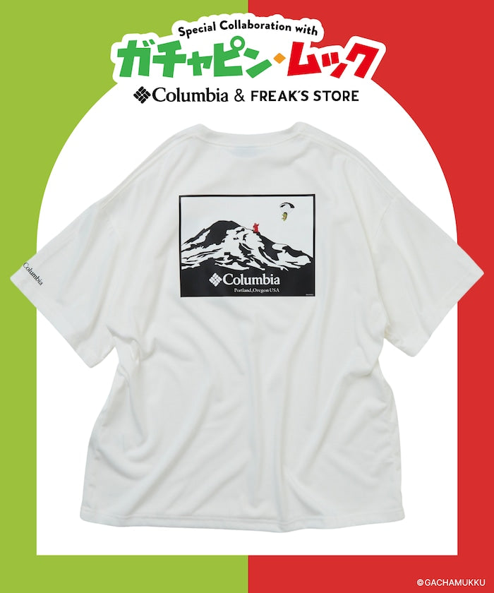 Columbia × FREAK'S STORE x Gachapin Mukku / 三方聯名限定 山系圖像機能快乾 短袖T恤