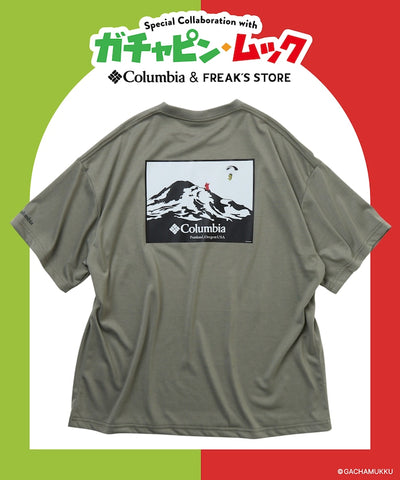 Columbia × FREAK'S STORE x Gachapin Mukku / 三方聯名限定 山系圖像機能快乾 短袖T恤