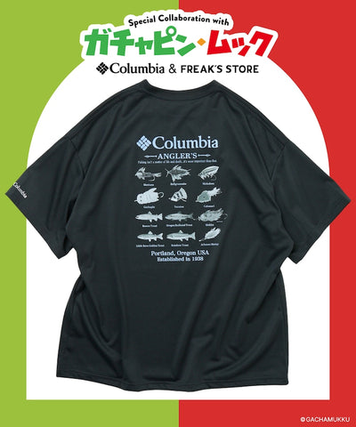 Columbia × FREAK'S STORE x Gachapin Mukku / 三方聯名限定 魚圖案 短袖T恤