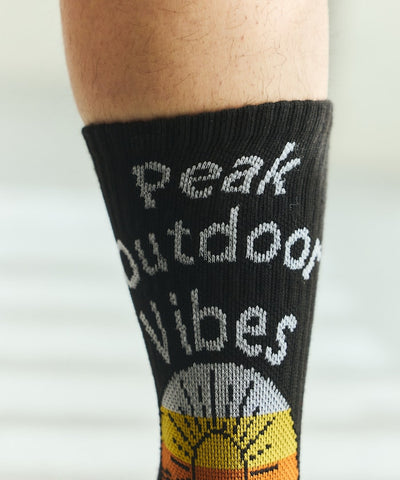 Coleman Socks insect shield / 圖案中筒襪
