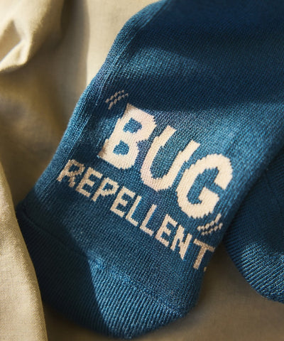 Coleman Socks insect shield / 圖案中筒襪