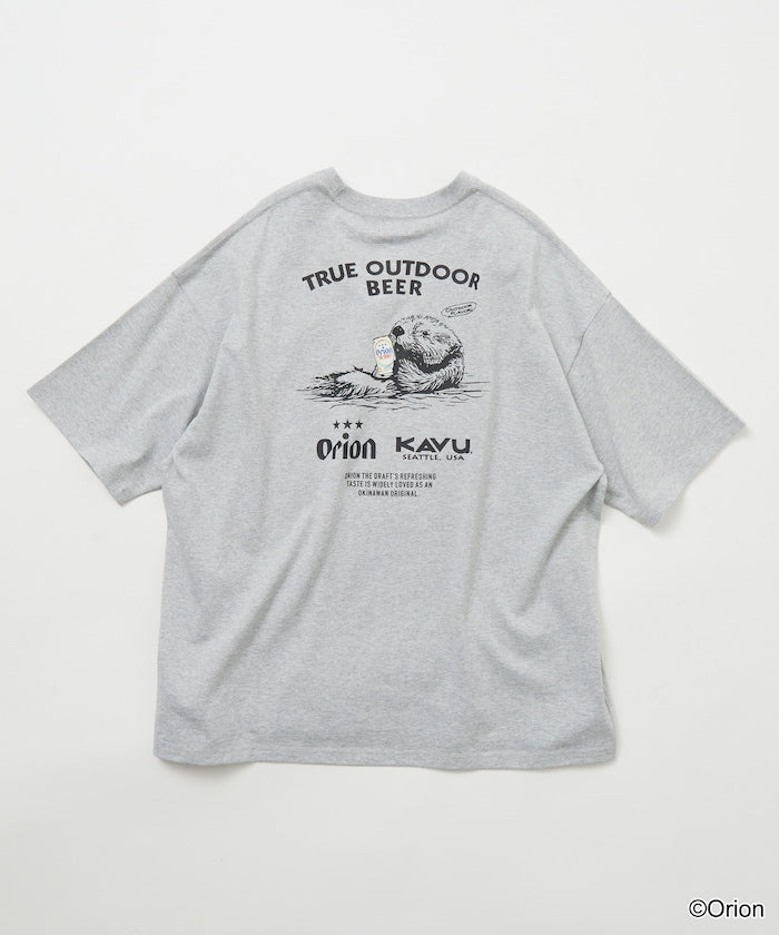 KAVU × ORION x FREAK’S STORE / 三方聯名 海獺＆啤酒 短袖T恤
