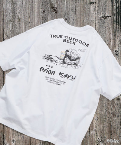 KAVU × ORION x FREAK’S STORE / 三方聯名 海獺＆啤酒 短袖T恤