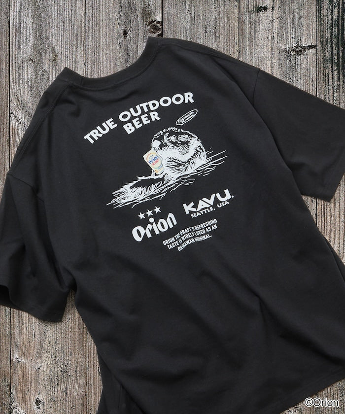 KAVU × ORION x FREAK’S STORE / 三方聯名 海獺＆啤酒 短袖T恤