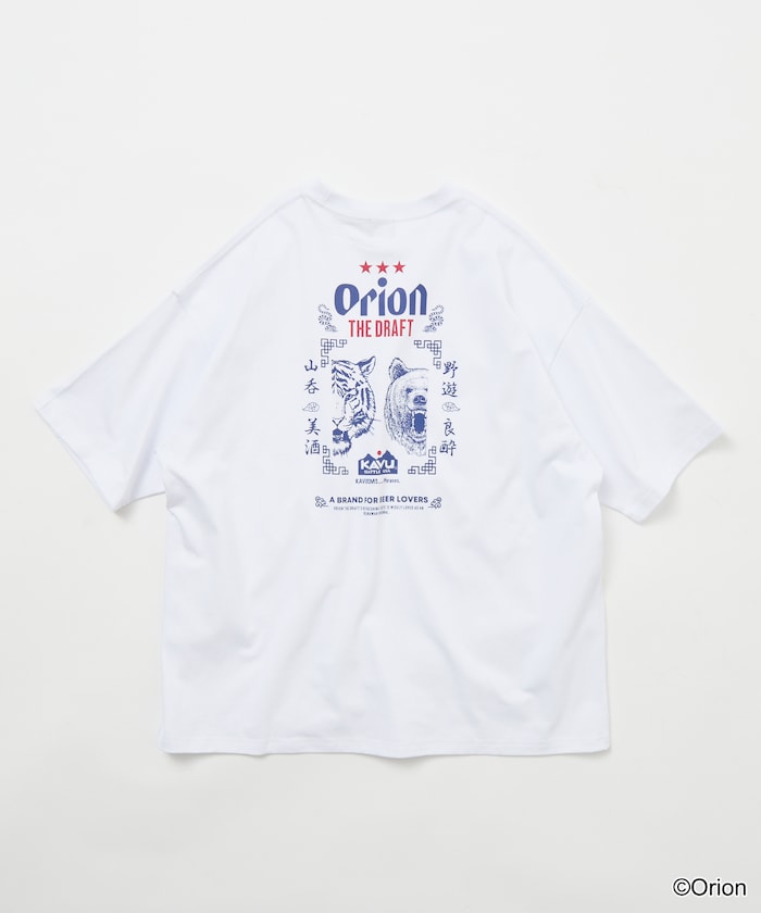 KAVU × ORION x FREAK’S STORE / 三方聯名 老虎＆熊熊 圖騰 短袖T恤