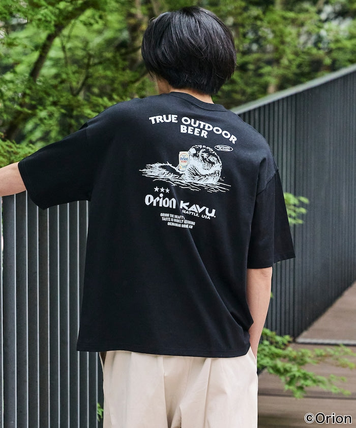 KAVU × ORION x FREAK’S STORE / 三方聯名 海獺＆啤酒 短袖T恤