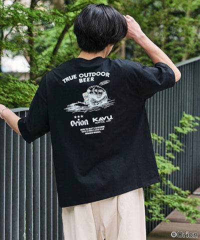 KAVU × ORION x FREAK’S STORE / 三方聯名 海獺＆啤酒 短袖T恤
