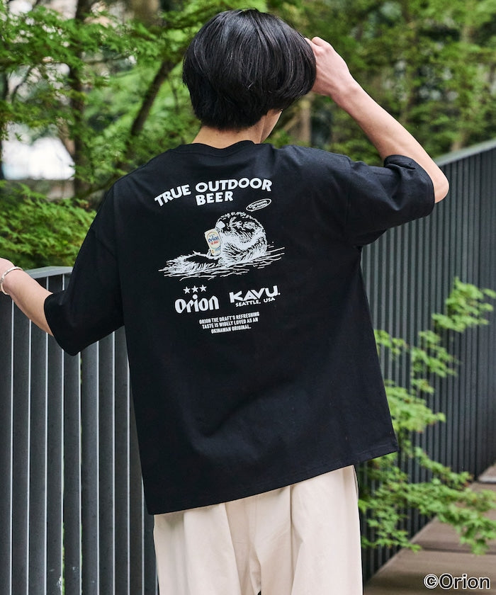 KAVU × ORION x FREAK’S STORE / 三方聯名 海獺＆啤酒 短袖T恤