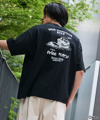 KAVU × ORION x FREAK’S STORE / 三方聯名 海獺＆啤酒 短袖T恤