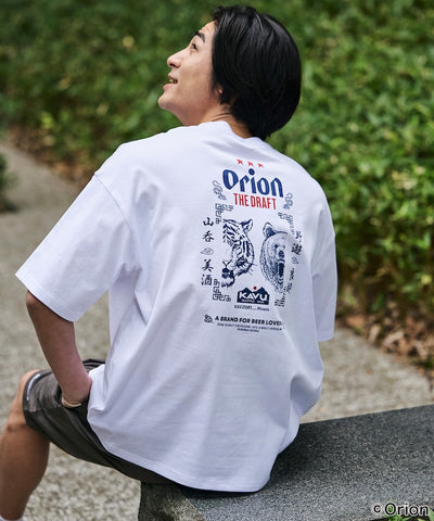 KAVU × ORION x FREAK’S STORE / 三方聯名 老虎＆熊熊 圖騰 短袖T恤