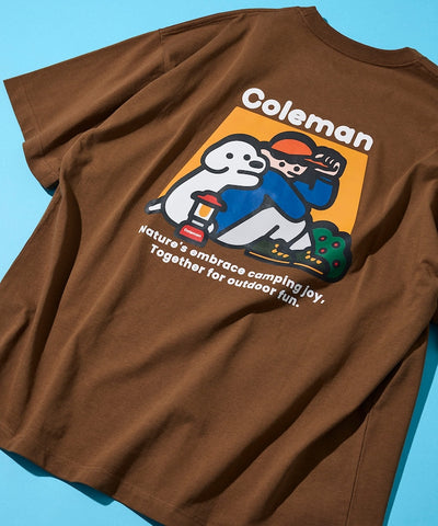 Coleman×matsui×FREAK'S STORE / 三方聯名 Hug 短袖T恤