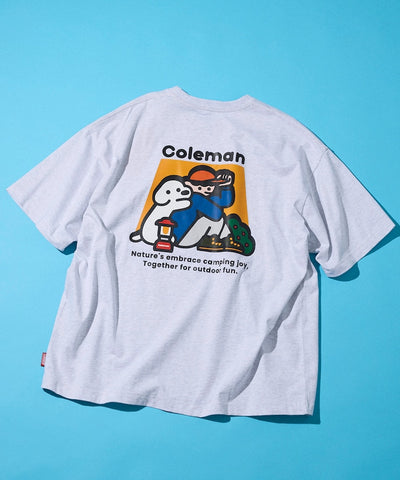 Coleman×matsui×FREAK'S STORE / 三方聯名 Hug 短袖T恤