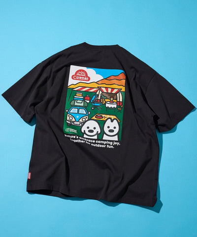 Coleman×matsui×FREAK'S STORE / 三方聯名 Camping Joy 短袖T恤