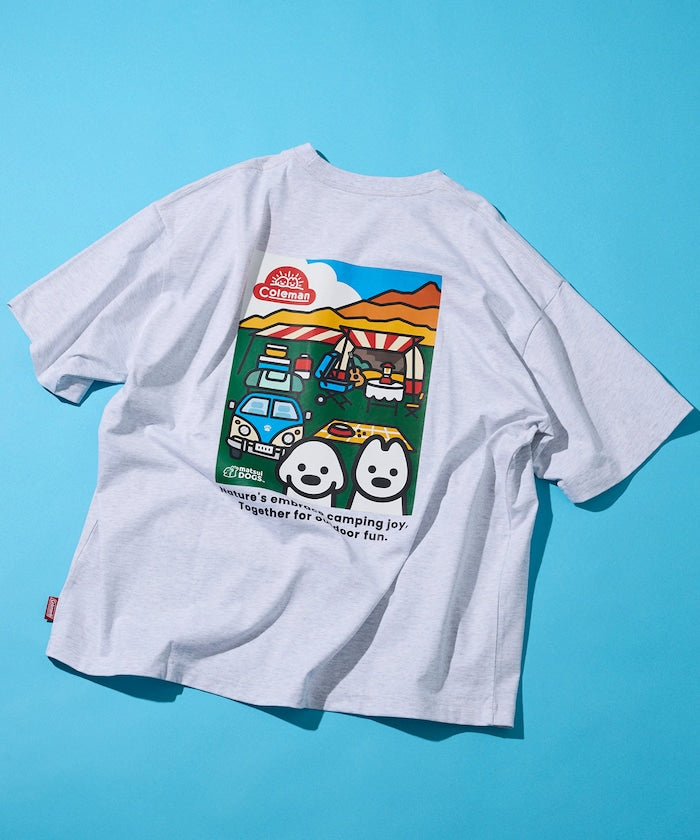Coleman×matsui×FREAK'S STORE / 三方聯名 Camping Joy 短袖T恤