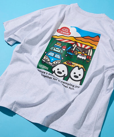 Coleman×matsui×FREAK'S STORE / 三方聯名 Camping Joy 短袖T恤