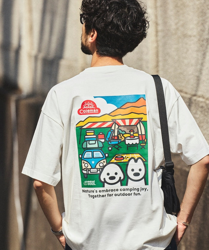 Coleman×matsui×FREAK'S STORE / 三方聯名 Camping Joy 短袖T恤